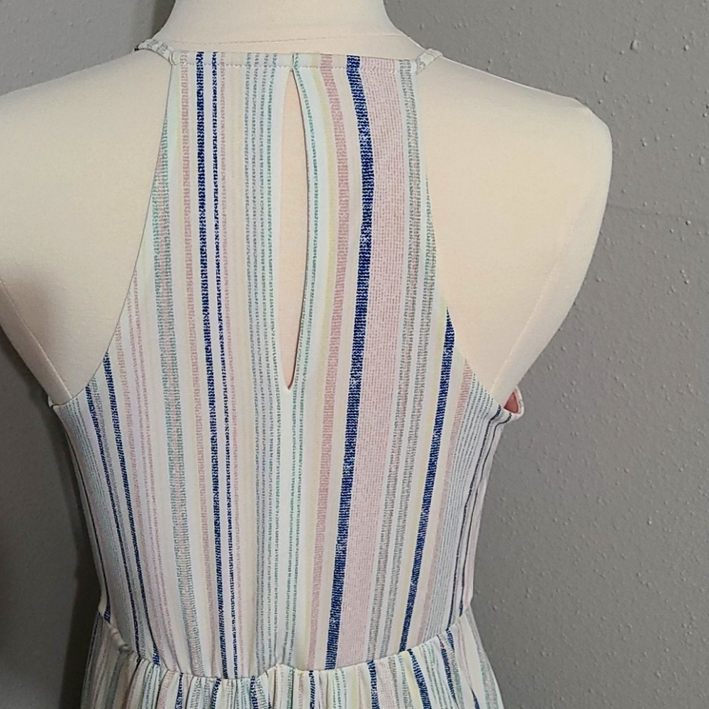 Bcbgeneration Surplice Drape Pockets Pattern Dress - image 5